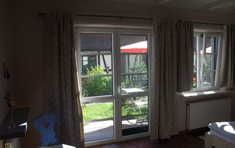 Comfort Double Room, 2 Twin Beds, Private Bathroom, Garden View | View from room