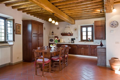 Superior Apartment, 2 Bedrooms (Duplex) | Private kitchen | Stovetop, electric kettle