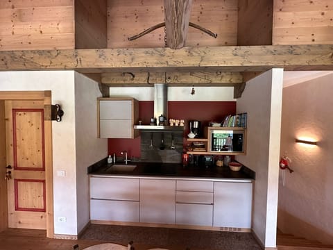 Shared fridge, microwave, electric kettle, highchair