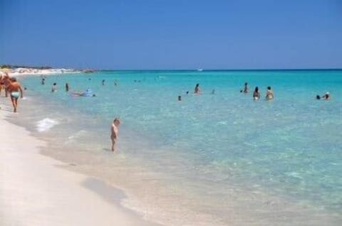 Beach nearby, white sand