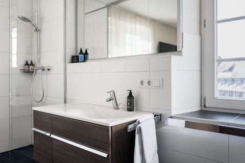 Free toiletries, hair dryer, slippers, towels