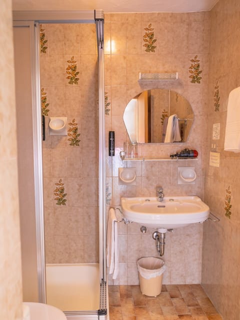 Standard Double Room | Bathroom | Free toiletries, hair dryer, bathrobes, towels