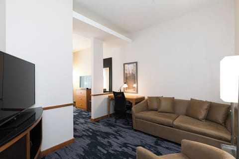 Suite, 1 King Bed with Sofa bed | In-room safe, individually furnished, desk, blackout drapes