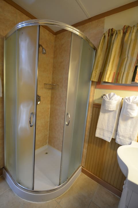 Standard Room, 1 Queen Bed | Bathroom shower