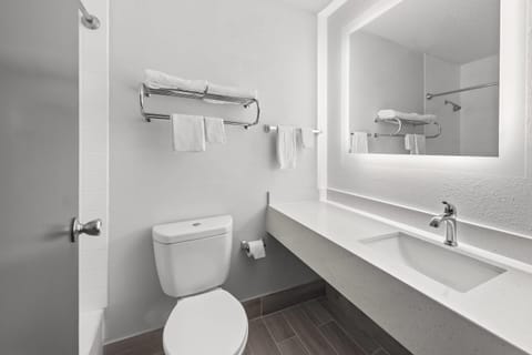 Standard Room, 2 Double Beds, Non Smoking | Premium bedding, desk, iron/ironing board, free WiFi