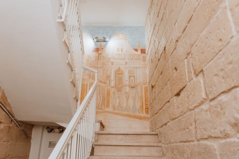 Interior entrance