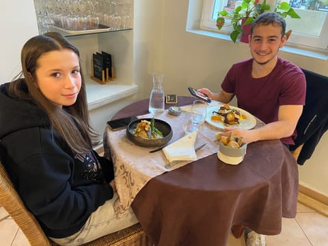 Lunch and dinner served