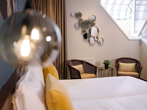 Double Room | In-room safe, desk, blackout drapes, iron/ironing board