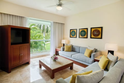 In-room safe, blackout drapes, iron/ironing board, travel crib