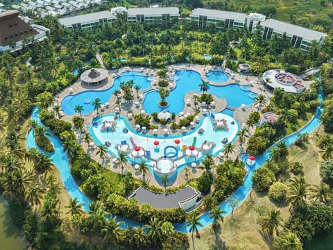 Outdoor pool, open 8:00 AM to 8:00 PM, pool umbrellas, sun loungers