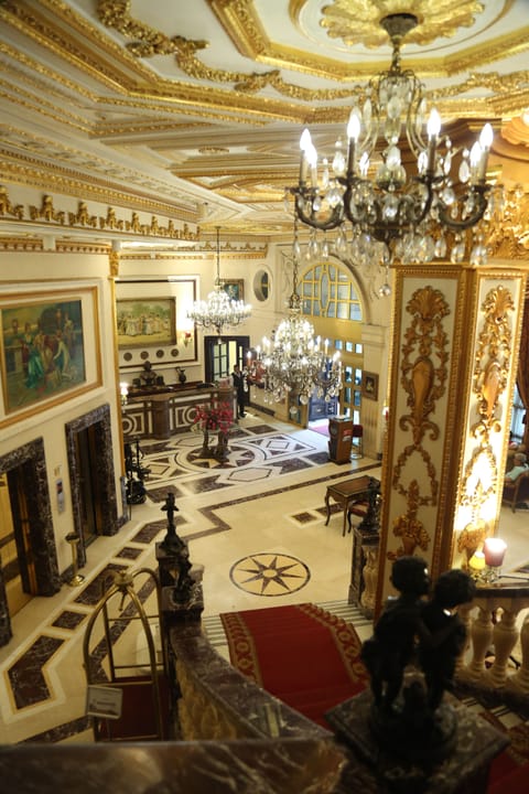 Interior entrance