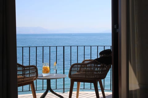 Double Room, Balcony, Sea View | View from room