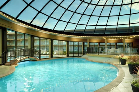Indoor pool, outdoor pool
