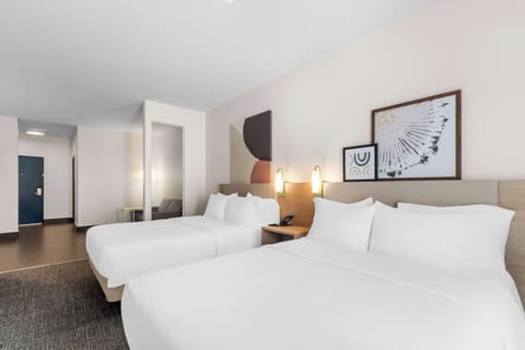 50-inch flat-screen TV with satellite channels, TV