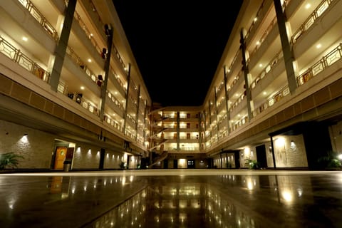 Front of property - evening/night
