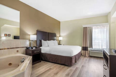 Hypo-allergenic bedding, down comforters, blackout drapes, soundproofing