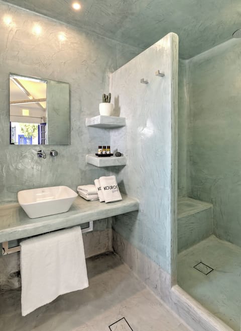 Double Room | Bathroom | Shower, free toiletries, hair dryer, bathrobes