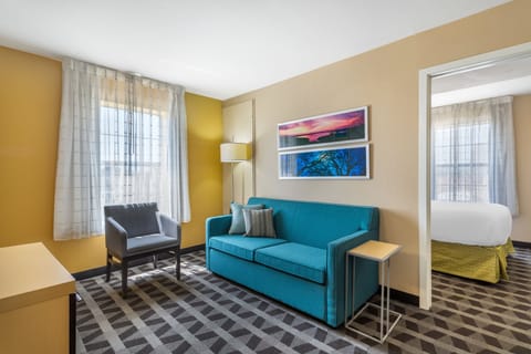 27-inch flat-screen TV with digital channels, TV