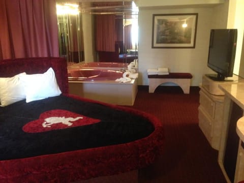 Individually decorated, individually furnished, desk, blackout drapes