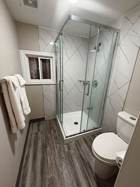 Free toiletries, towels, soap, shampoo