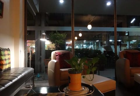 Lobby sitting area