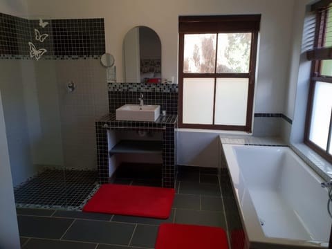 Deluxe Double Room | Bathroom | Designer toiletries, hair dryer, towels