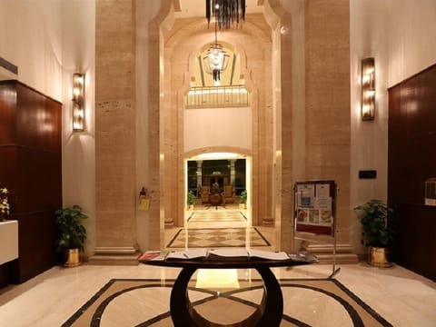 Interior entrance