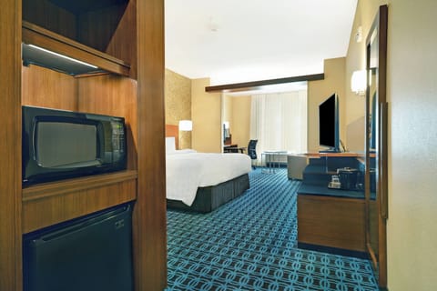 Suite, 1 King Bed with Sofa bed | In-room safe, desk, iron/ironing board, free cribs/infant beds