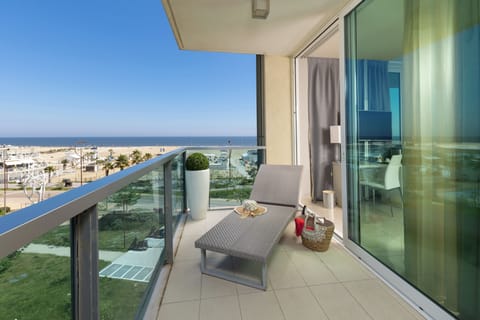 Privilege, Room, Multiple Beds, Sea View | Terrace/patio