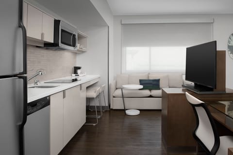 Studio, 2 Queen Beds | In-room safe, desk, free WiFi, bed sheets