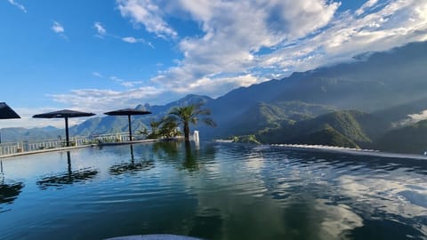 Rooftop pool