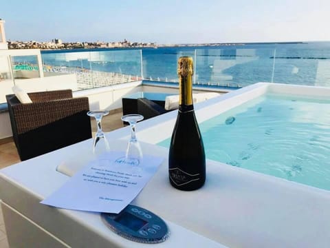 Superior Studio, Jacuzzi in Terrace, Sea View | Terrace/patio