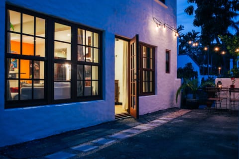 Front of property - evening/night