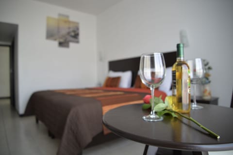 Standard Room, 2 Double Beds | Iron/ironing board, free WiFi, bed sheets