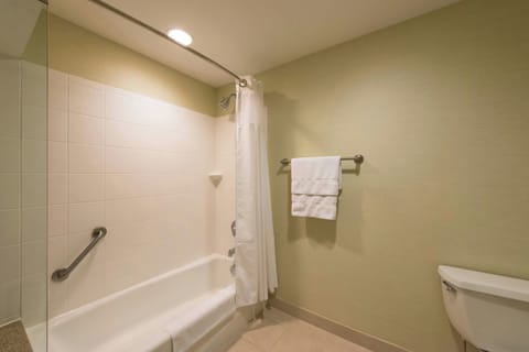 Free toiletries, hair dryer, towels, soap