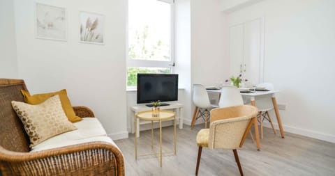 Apartment, 2 Double Beds, Non Smoking | Living room