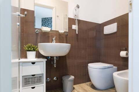 Shower, rainfall showerhead, hair dryer, bidet