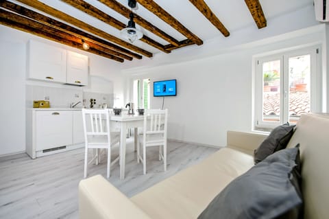 Basic Apartment | Living area | Flat-screen TV