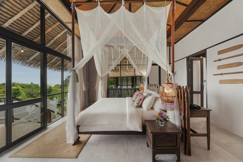 One Bedroom Seaview Pool Villa | Premium bedding, Select Comfort beds, minibar, in-room safe