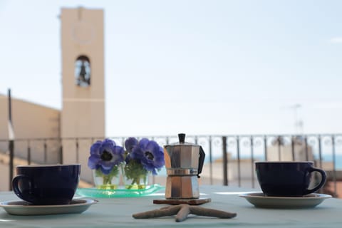 Panoramic Penthouse, Multiple Beds, Sea View | Coffee and/or coffee maker