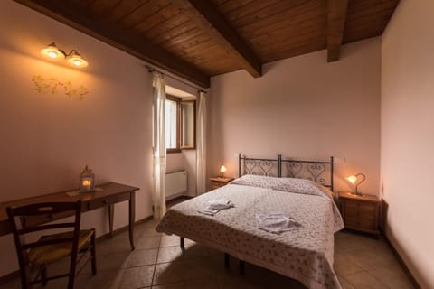 Quadruple Room, Hill View (Lampone) | Individually decorated, desk, bed sheets