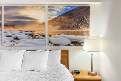 Room, 1 King Bed, Non Smoking | In-room safe, desk, soundproofing, iron/ironing board