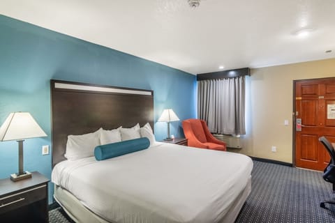 Room, 1 King Bed, Mobility Accessible | Premium bedding, down comforters, desk, blackout drapes