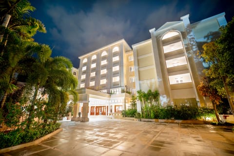Front of property - evening/night