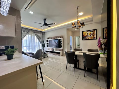 Apartment, 2 Bedrooms | Living area | TV