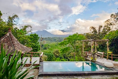 Grand Pool Access with Mountain View | View from room