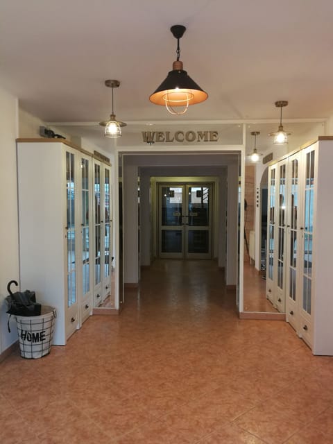 Interior entrance