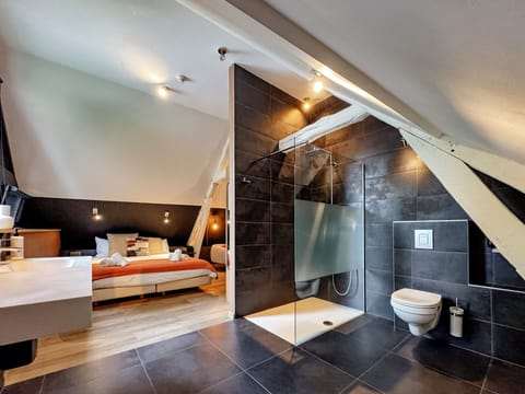 Comfort Double Room | Premium bedding, memory foam beds, desk, blackout drapes