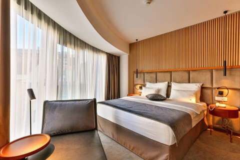 Superior Suite, 1 Bedroom, Terrace, Sea View | Minibar, in-room safe, desk, blackout drapes