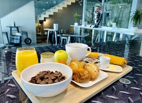 Daily buffet breakfast (EUR 15 per person)